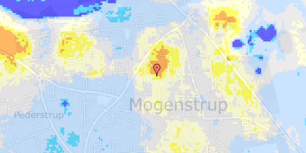 Ekstrem regn på Flinten 9