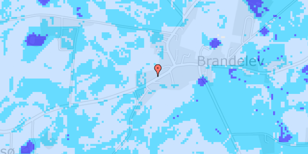 Ekstrem regn på Holmevej 49