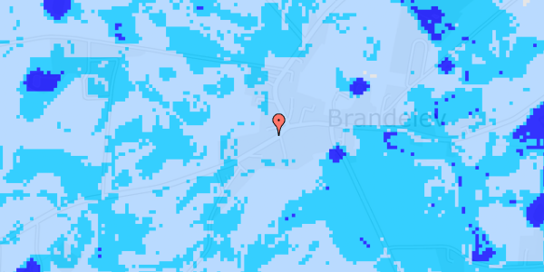 Ekstrem regn på Holmevej 55