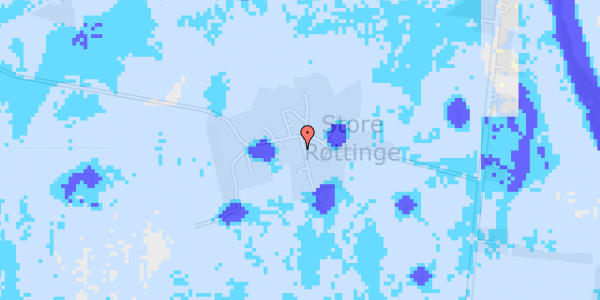 Ekstrem regn på Muldbjergvej 4