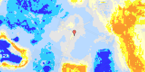 Ekstrem regn på Myrupvej 9A