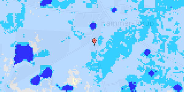 Ekstrem regn på Nyskovvej 12