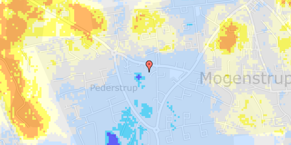 Ekstrem regn på Pederstrupvej 11