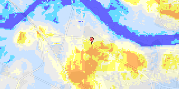 Ekstrem regn på Pederstrupvej 21