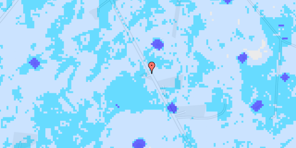 Ekstrem regn på Præstø Landevej 82