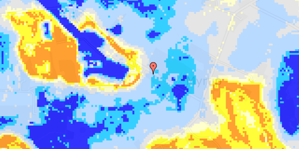 Ekstrem regn på Skovmøllevej 3