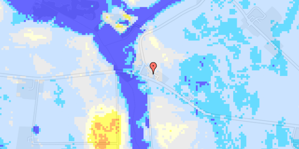 Ekstrem regn på Sneserevej 84