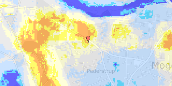 Ekstrem regn på Svalehøjen 1