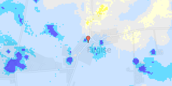 Ekstrem regn på Møllevej 25