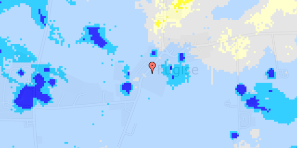 Ekstrem regn på Møllevej 34