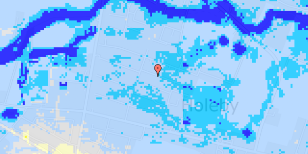 Ekstrem regn på Ryttervej 6