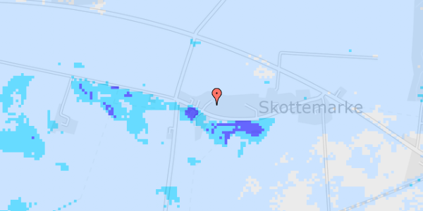 Ekstrem regn på Skottemarkevej 15