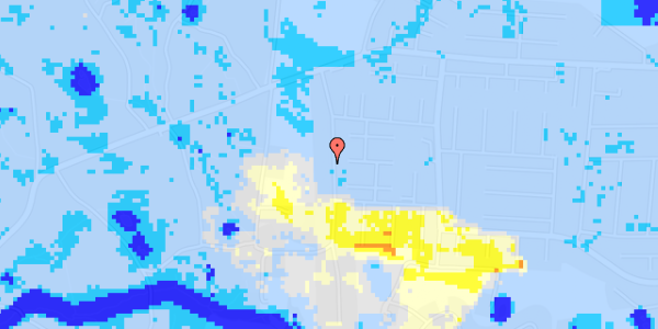 Ekstrem regn på Akacievej 71