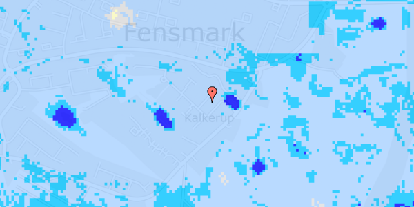 Ekstrem regn på Dragehøjvej 4A