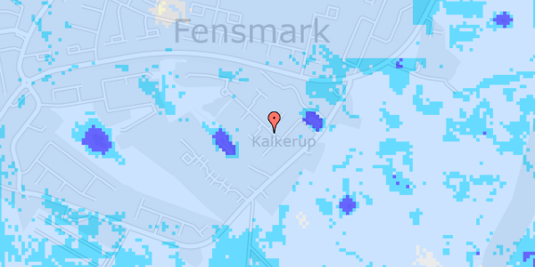 Ekstrem regn på Dragehøjvej 13