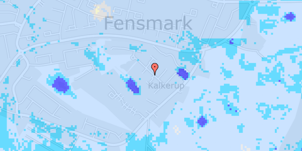 Ekstrem regn på Dragehøjvej 51, st. 