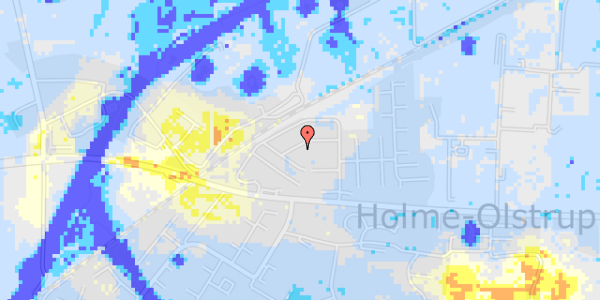 Ekstrem regn på Holmevænget 11