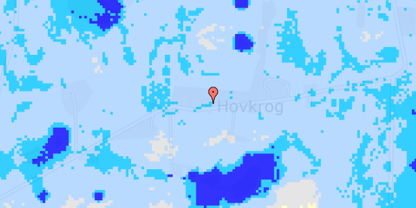 Ekstrem regn på Hovkrog 9