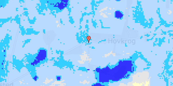 Ekstrem regn på Hovkrog 14