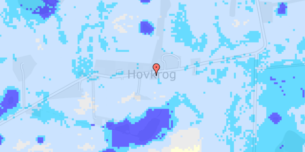 Ekstrem regn på Hovkrog 24