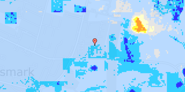 Ekstrem regn på Hyttemestervej 36