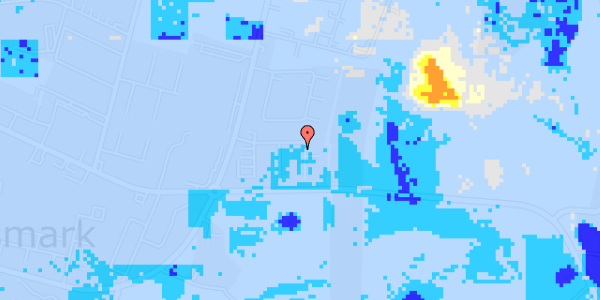 Ekstrem regn på Hyttemestervej 38