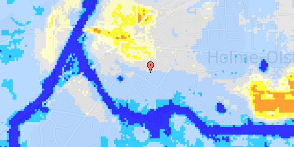 Ekstrem regn på Hyacintvej 1