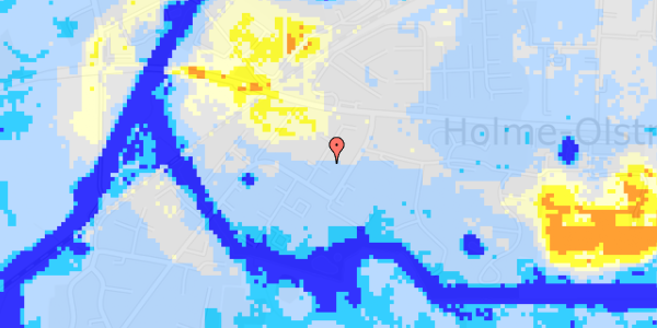 Ekstrem regn på Hyacintvej 8