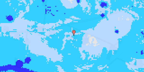 Ekstrem regn på Kalbyvej 28