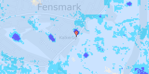 Ekstrem regn på Kalkerupvej 6