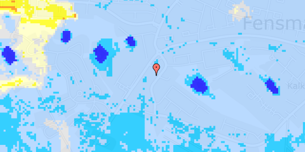 Ekstrem regn på Kalkerupvej 35B