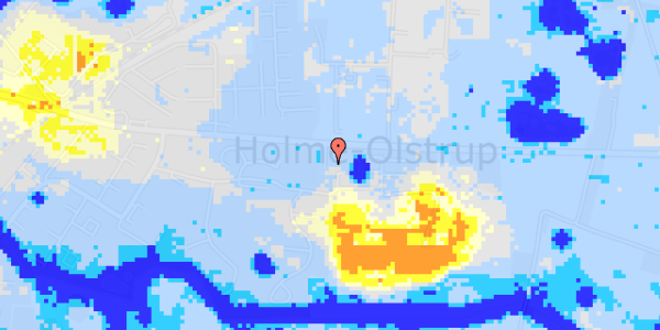 Ekstrem regn på Landevejen 16