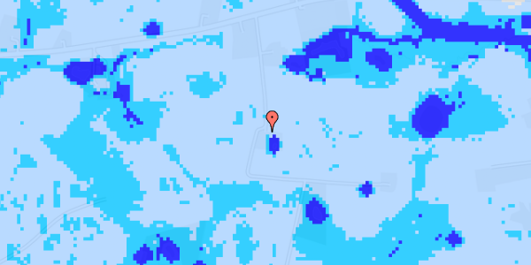 Ekstrem regn på Landevejen 58