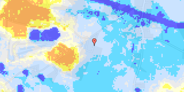 Ekstrem regn på Lundebakkevej 1B