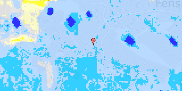 Ekstrem regn på Næstvedvej 53