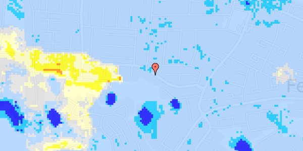 Ekstrem regn på Platanvej 21