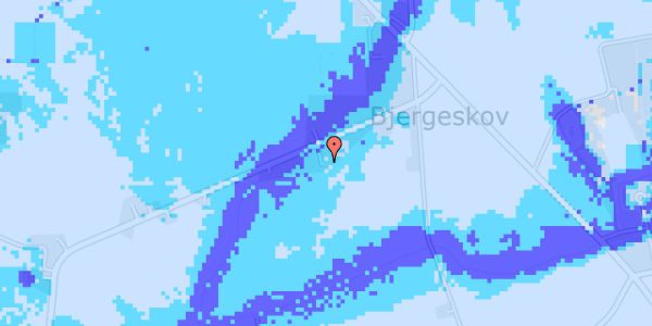 Ekstrem regn på Bjerreskovvej 17