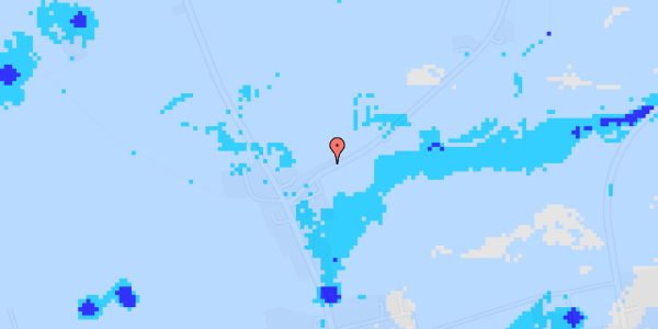 Ekstrem regn på Halsted Byvej 3