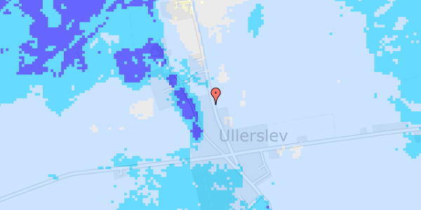 Ekstrem regn på Ullerslevvej 33