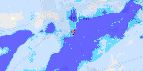 Ekstrem regn på Ullerslevvej 40