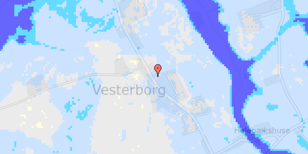 Ekstrem regn på Vesterborgvej 32