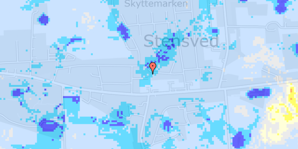 Ekstrem regn på Drosselvej 4