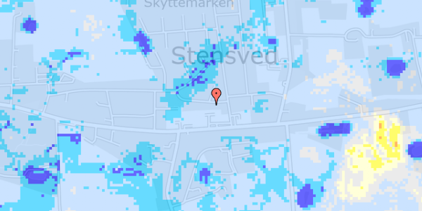 Ekstrem regn på Drosselvej 16