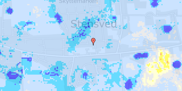 Ekstrem regn på Drosselvej 18