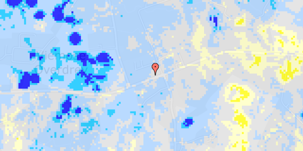 Ekstrem regn på Gl Vordingborgvej 37