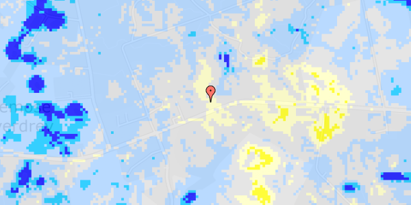 Ekstrem regn på Gl Vordingborgvej 75