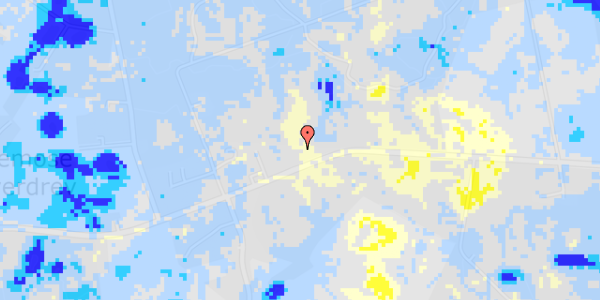 Ekstrem regn på Gl Vordingborgvej 77