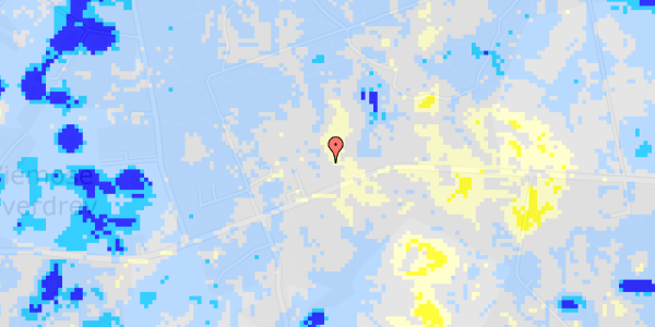 Ekstrem regn på Gl Vordingborgvej 83