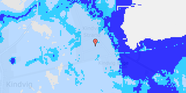 Ekstrem regn på Hasselstien 7