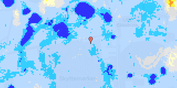 Ekstrem regn på Kirsebærvej 26